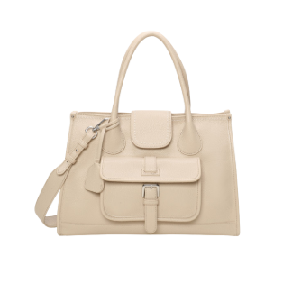 Sac Shopper avec poche - Beige