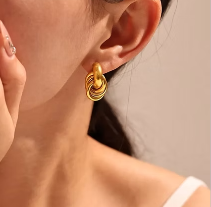 Boucles d'oreilles Lea