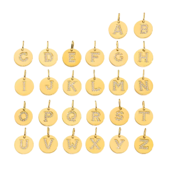 Collier Golden or - personnalisable