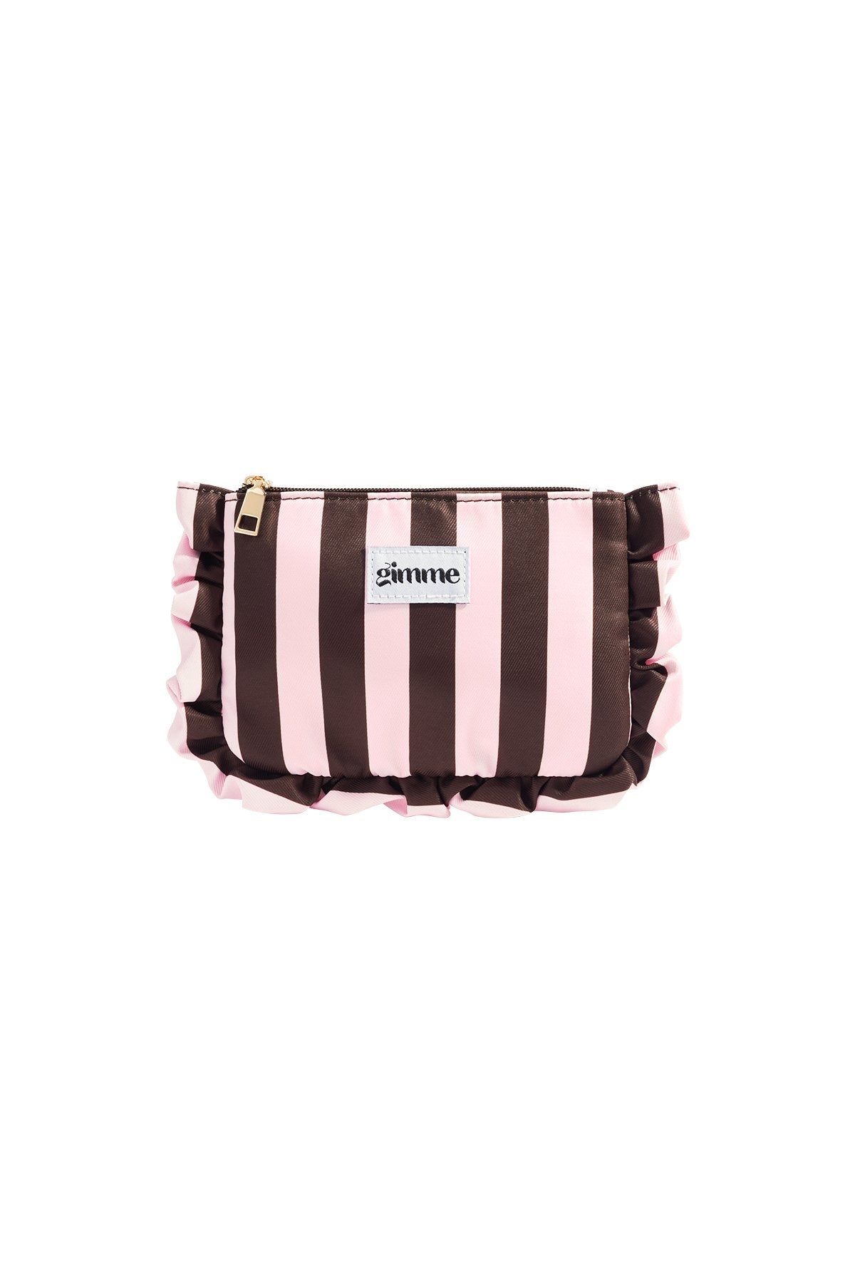 Trousse maquillage LIGNES ROSE/BRUN