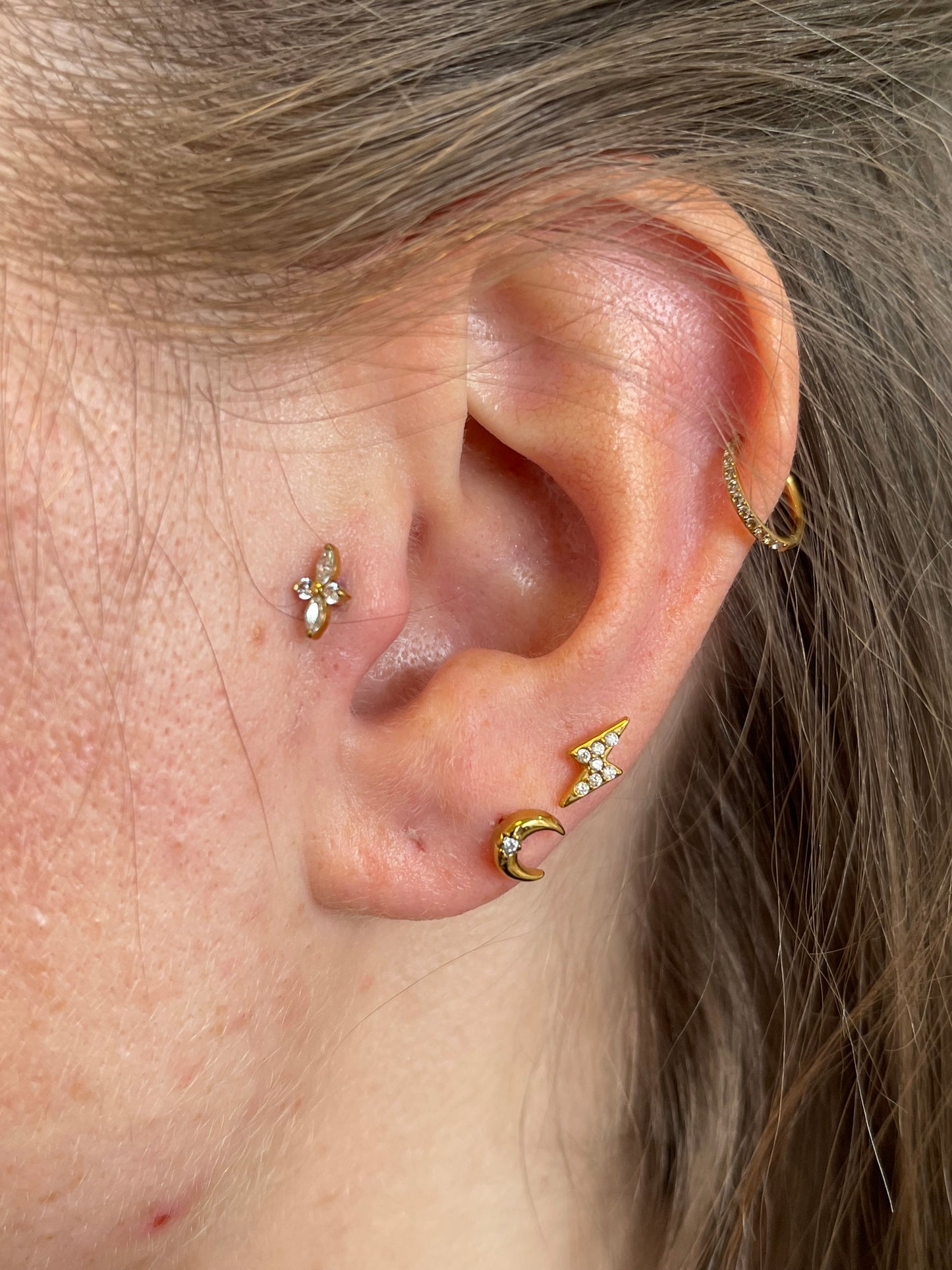 Piercing Dentelle Zircon