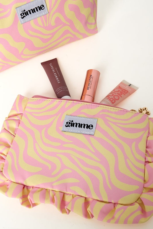 Trousse maquillage YELLOW ZEBRA