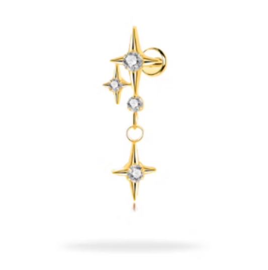 Piercing DOUBLE STELLA