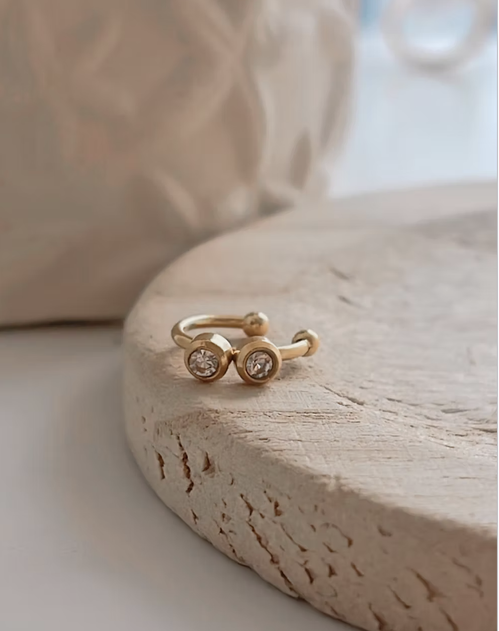 Earcuff DOUBLE STRASS