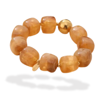 Bracelet Jonc TALLIA - beige clair