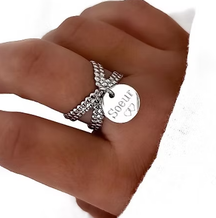 Bague ALEXA à graver