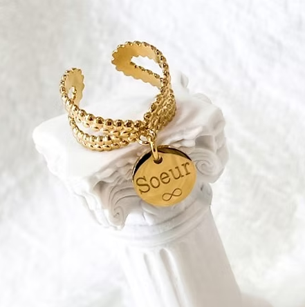 Bague ALEXA à graver