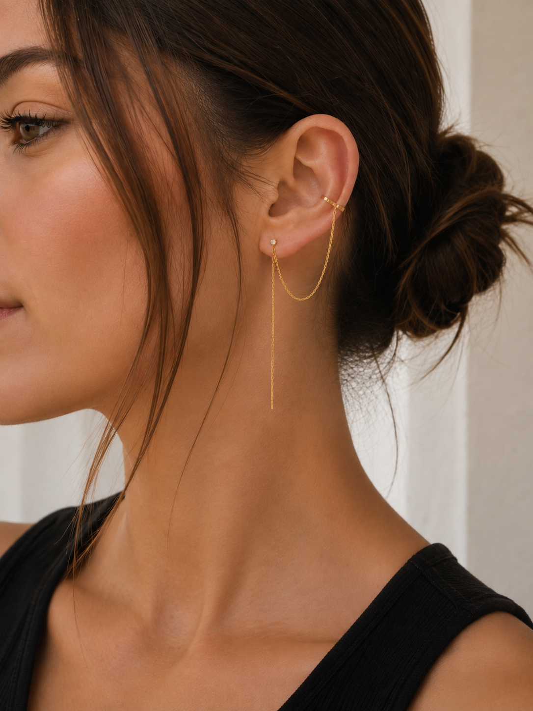 Boucle d'oreille/Earcuff Versailles