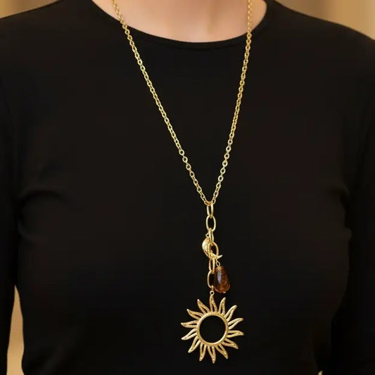 Collier sautoir MON SOLEIL