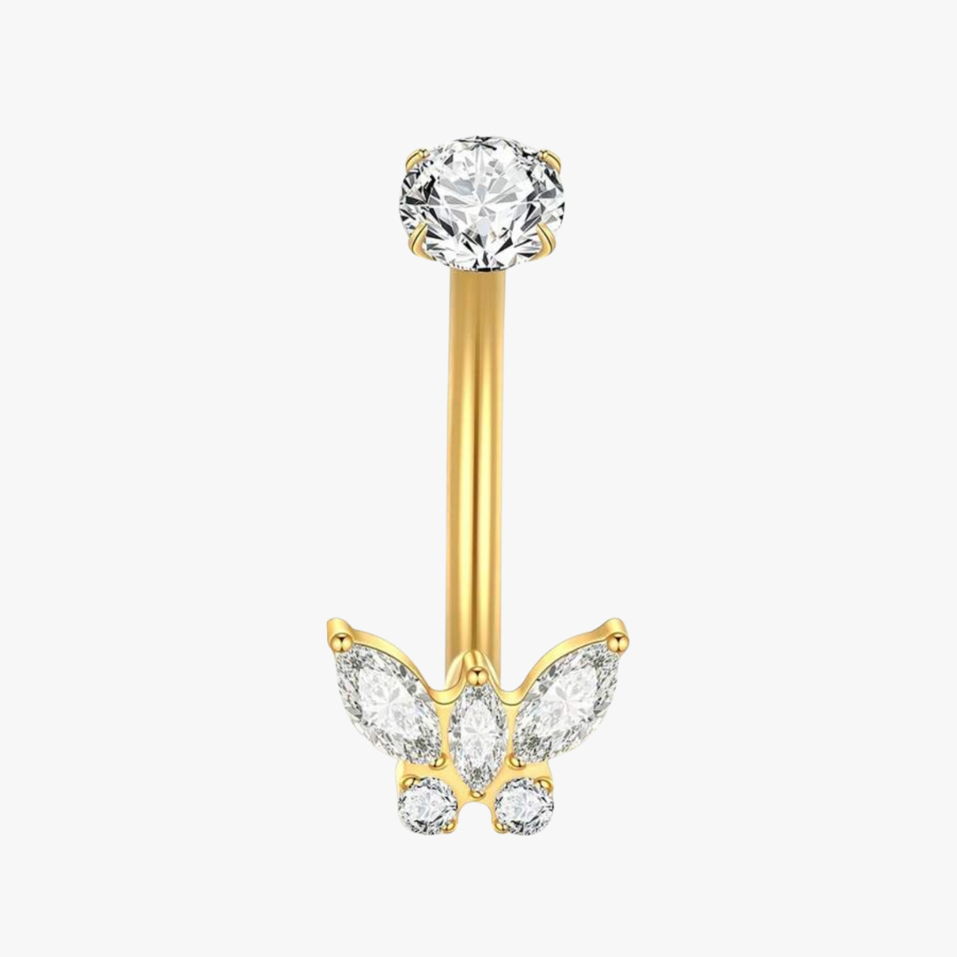 Piercing Nombril Mariposa