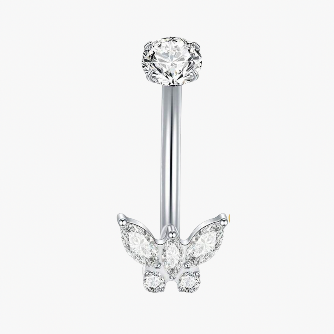 Piercing Nombril Mariposa