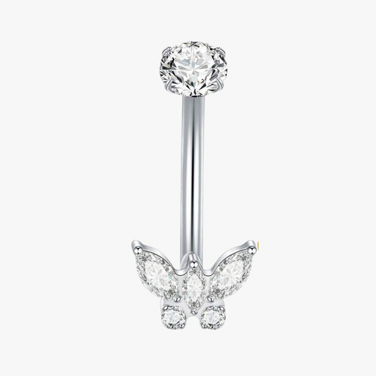 Piercing Nombril Mariposa