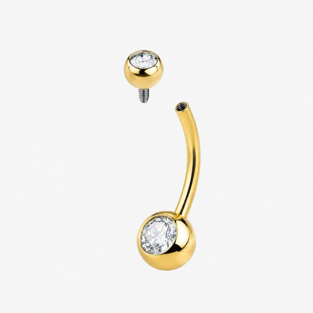 Piercing Nombril Basic Zircon