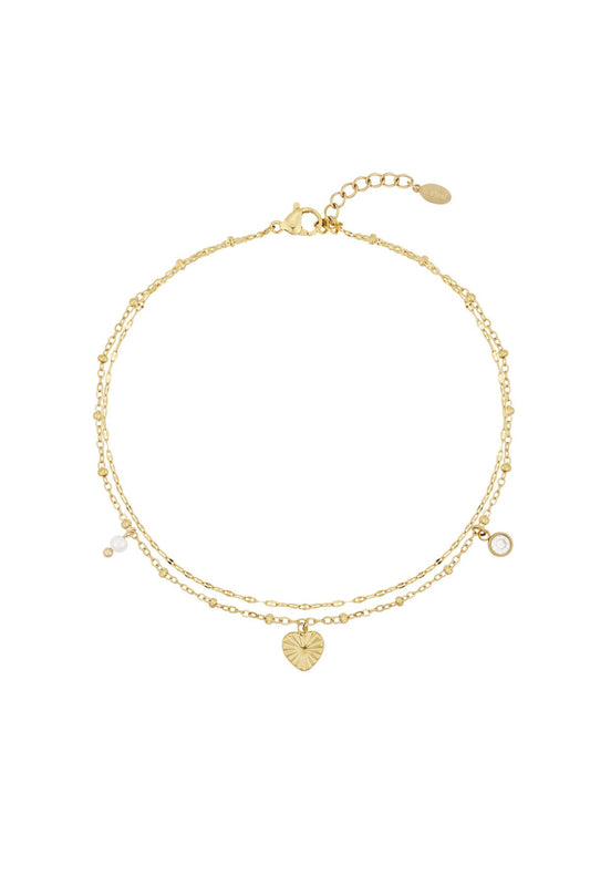 Bracelet de cheville Love Love