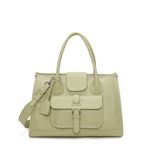 Sac Shopper avec poche - Vert clair